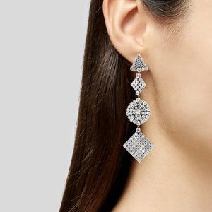DANNIJO Crystal Fetch Drop Earrings